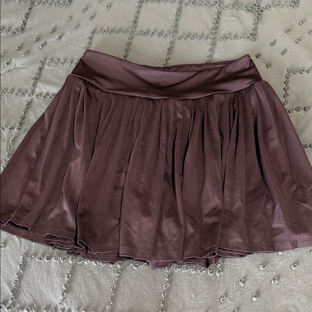 Girls Black Pleated Skirt